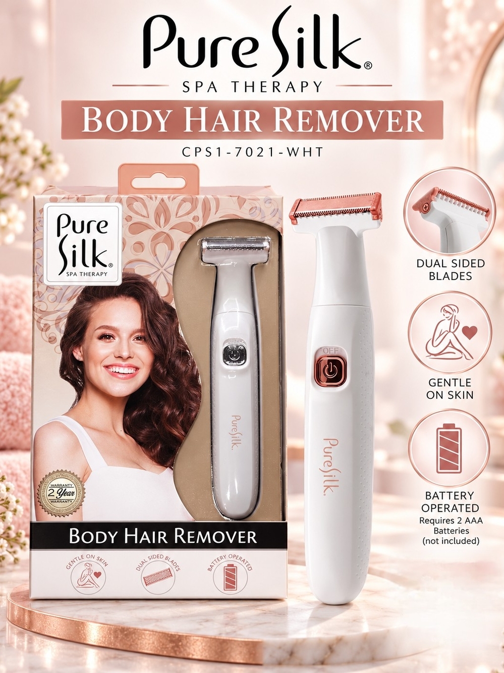 Pure Silk Body Hair Remover